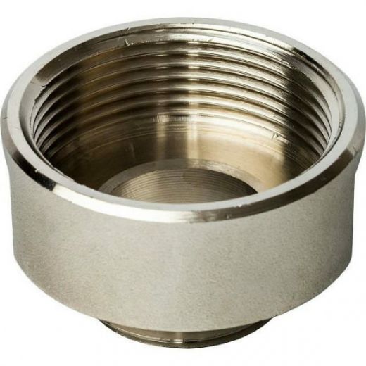 Переходник ВН 1 1/2х1, никелированный STOUT