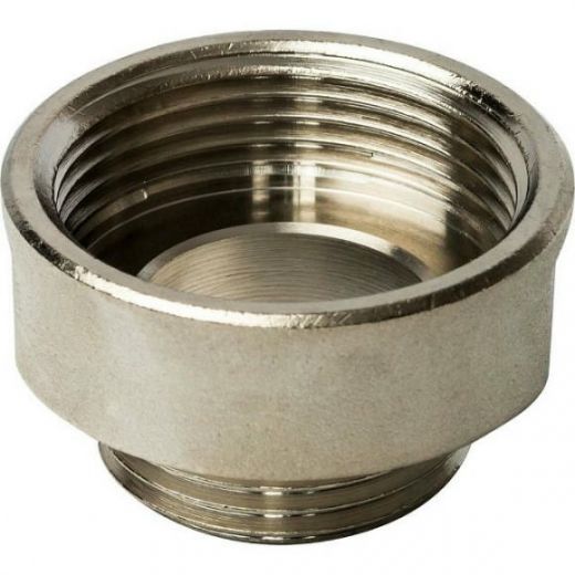 Переходник ВН 1 1/4х1, никелированный STOUT