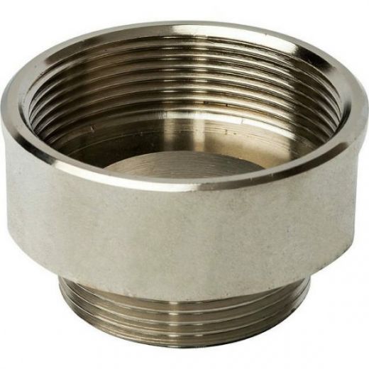 Переходник ВН 2х1 1/2, никелированный STOUT