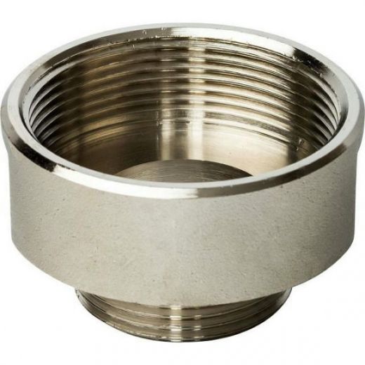 Переходник ВН 2х1 1/4, никелированный STOUT