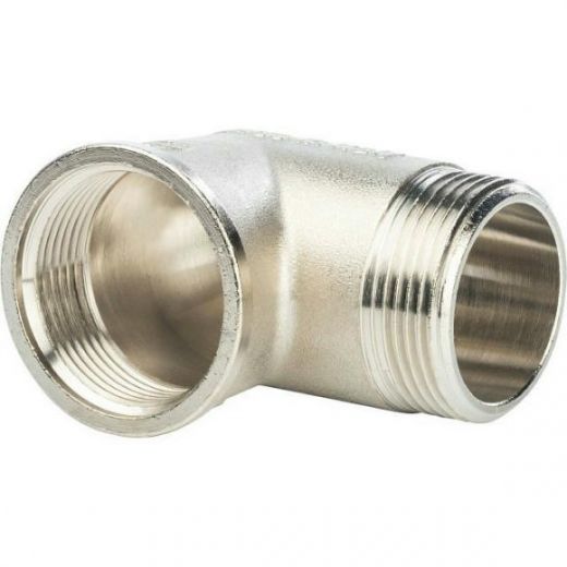 Угольник НВ 1 1/4, никелированный STOUT