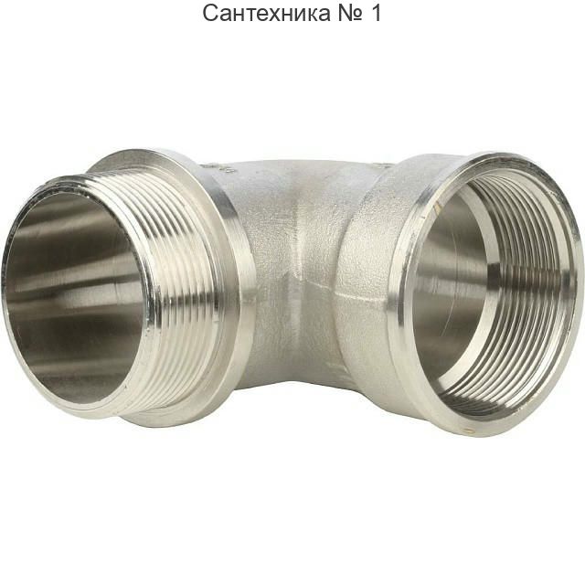 Угольник с упором НВ 2, никелированный STOUT