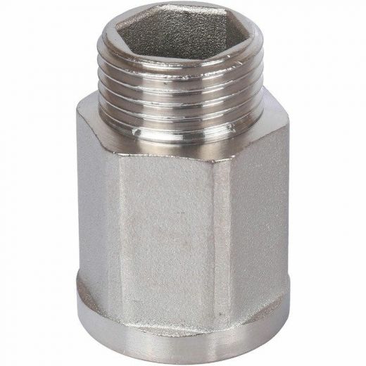 Удлинитель ВН шестигранный 1/2"х1/2", никелированный STOUT