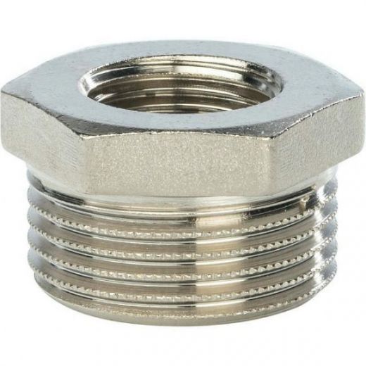 Футорка 2"х3/4", никелированная STOUT