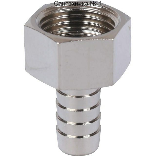 Штуцер ВР 1/2х12, никелированный STOUT