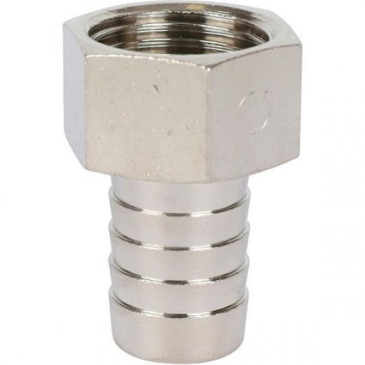 Штуцер ВР 1/2х16, никелированный STOUT