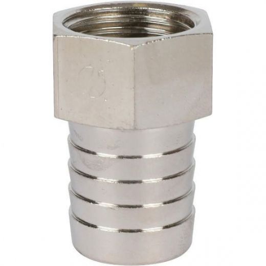 Штуцер ВР 1/2х20, никелированный STOUT