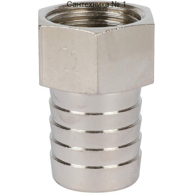 Штуцер ВР 1/2х20, никелированный STOUT