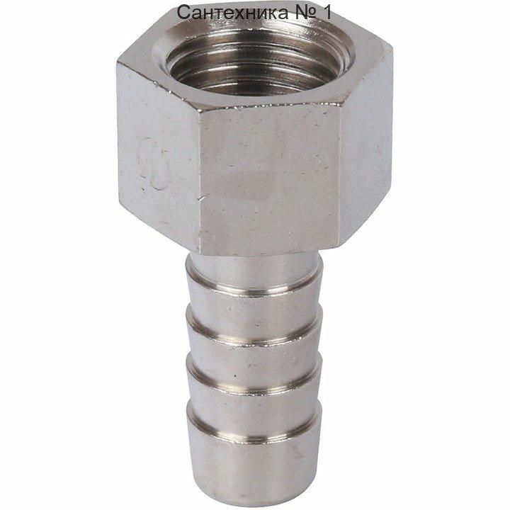 Штуцер ВР 1/4х10, никелированный STOUT