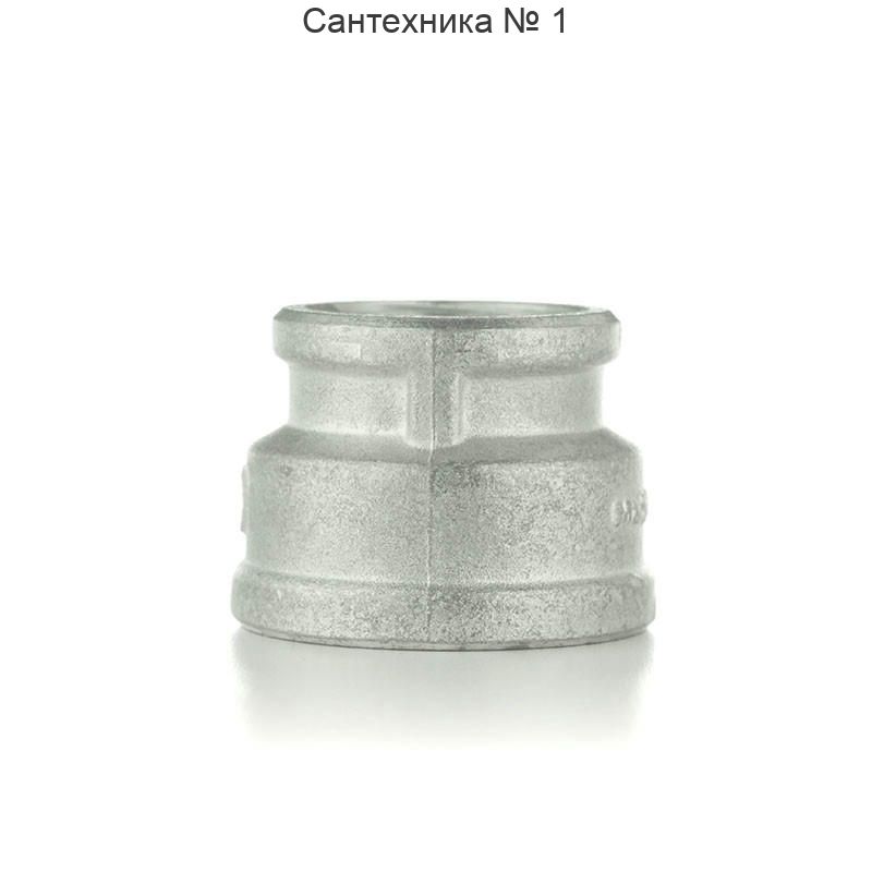 Муфта переходная ВВ 3/8" х 1/2" с покрытием TIN ELSEN