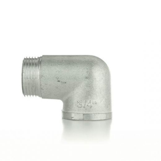 Угольник 90° равнопроходной НВ 1 1/2" с покрытием TIN ELSEN