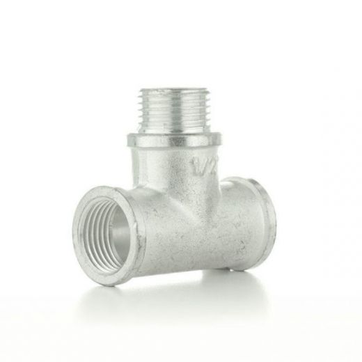 Тройник равнопроходной ВНВ 1" с покрытием TIN ELSEN