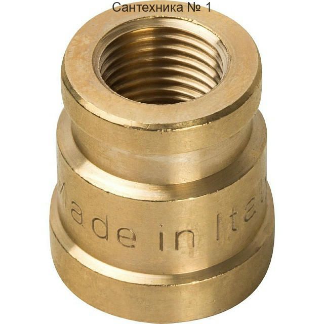 Муфта ВВ переходная 3/8х1/4 STOUT