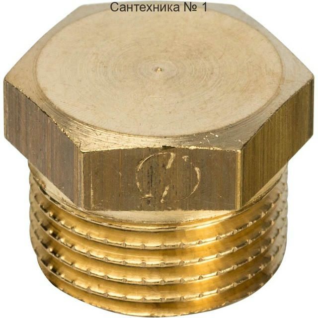 Заглушка НР 3/8 STOUT