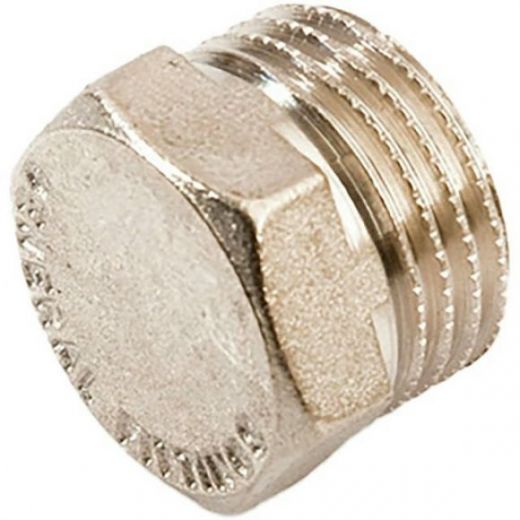 Заглушка НР 1/8, никелированная STOUT