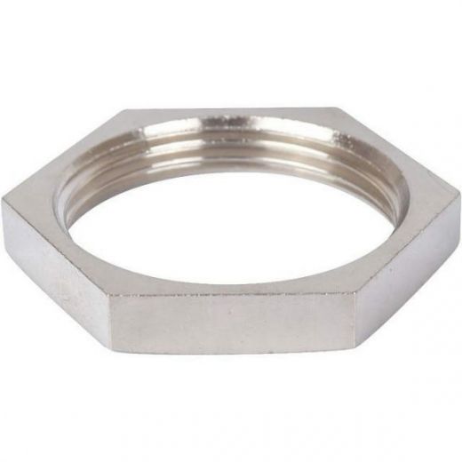 Контргайка 1 1/4, никелированная STOUT