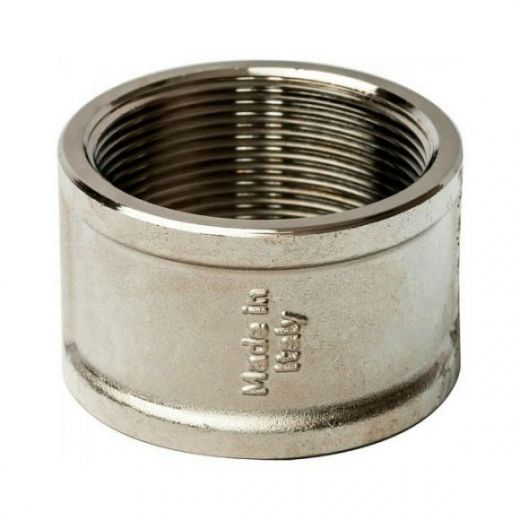 Муфта ВВ 1/8, никелированная STOUT