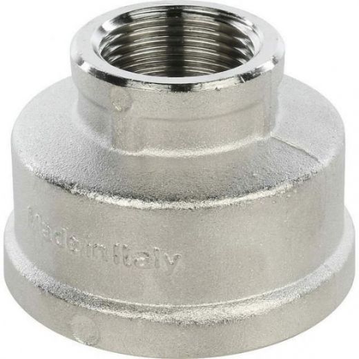 Муфта ВВ переходная 1 1/2х1/2, никелированная STOUT