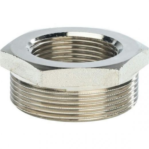 Футорка 2"х1 1/4", никелированная STOUT