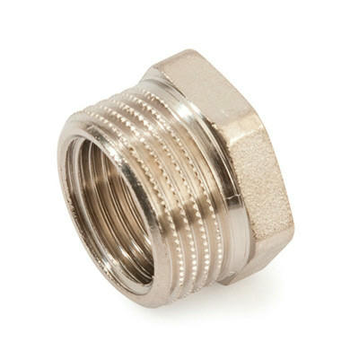 Футорка 3/8х1/8, никелированная STOUT