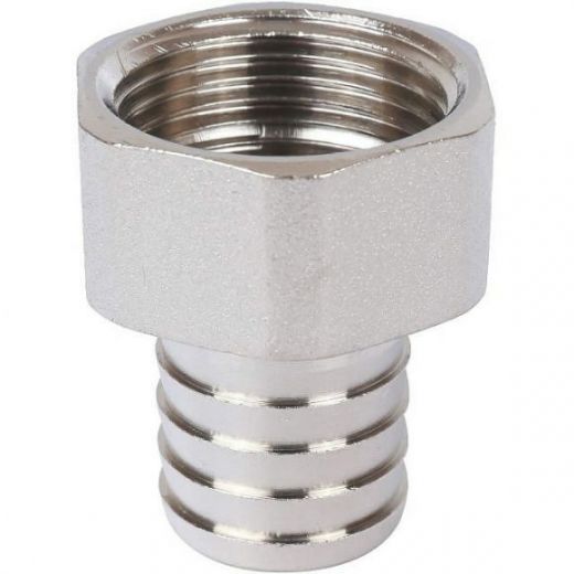 Штуцер ВР 1х25, никелированный STOUT