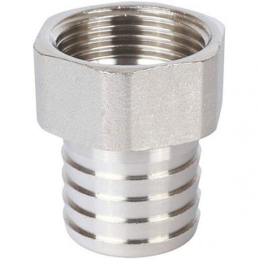 Штуцер ВР 1х30, никелированный STOUT