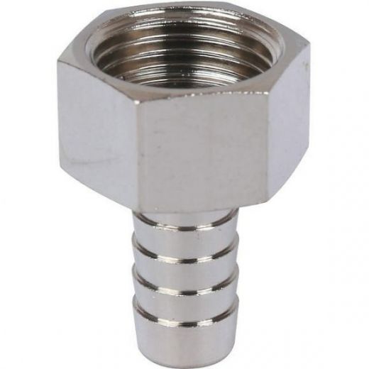 Штуцер ВР 1/2х14, никелированный STOUT