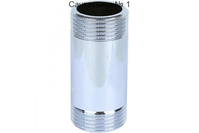 Удлинитель НН 1"х50, хромированный STOUT