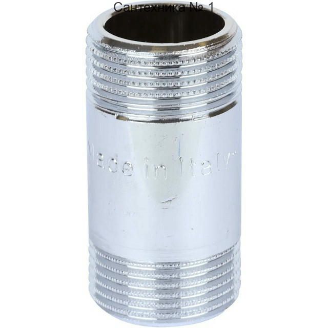 Удлинитель НН 3/4"х70, хромированный STOUT