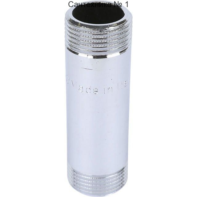 Удлинитель НН 3/4"х80, хромированный STOUT