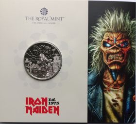 Легенды рок музыки «Iron Maiden» 5 фунтов Великобритания 2025 на заказ