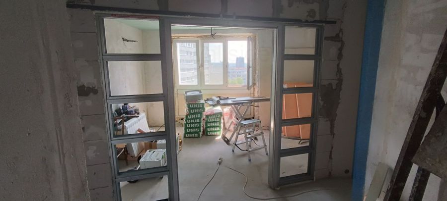 Пенал Penalbox Wood Double Plaster высотой 2400 мм