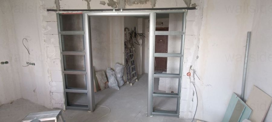 Пенал Penalbox Wood Double Plaster высотой 2400 мм