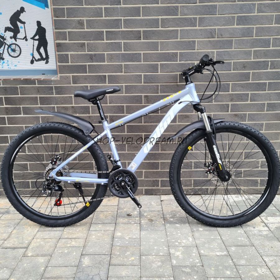 Велосипед 26" VOKAT алюминиевый серый