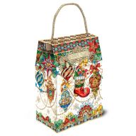 Сумочка Ёлочные игрушки 600 грамм