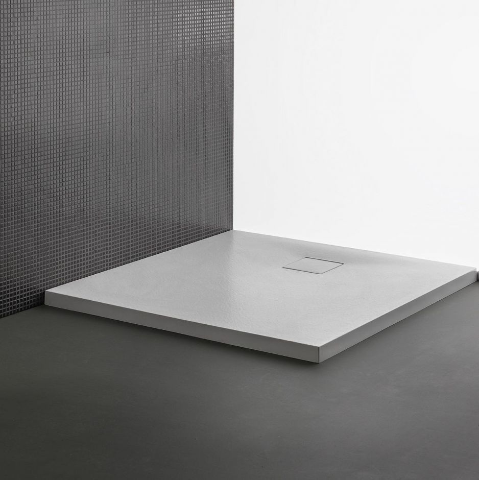 Квадратный душевой поддон Kolpa-San MOONWALK из литьевого мрамора