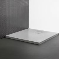 Квадратный душевой поддон Kolpa-San MOONWALK из литьевого мрамора схема 1