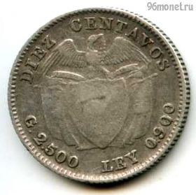 Колумбия 10 сентаво 1938