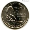 США 25 центов 2009 P Ам. Виргинские о-ва