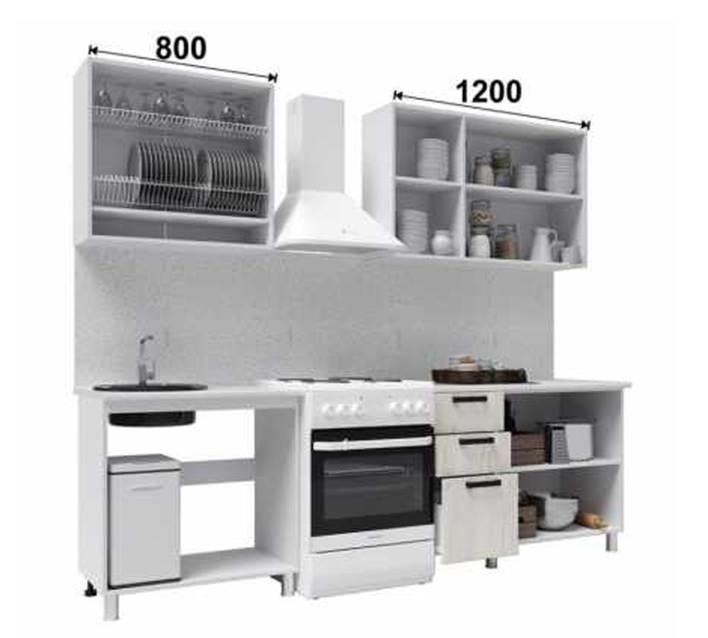Диор Кухонный гарнитур  2,0м
