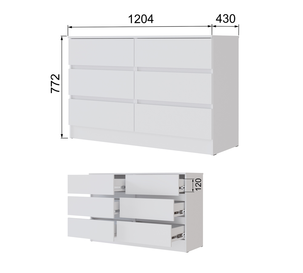 Гостиная Мэнкс Комод МГК-2