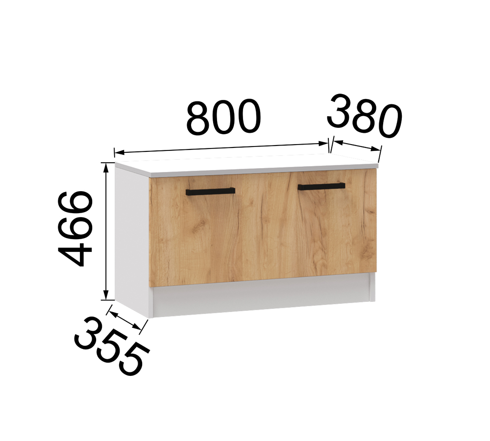 Кевин тумба 800