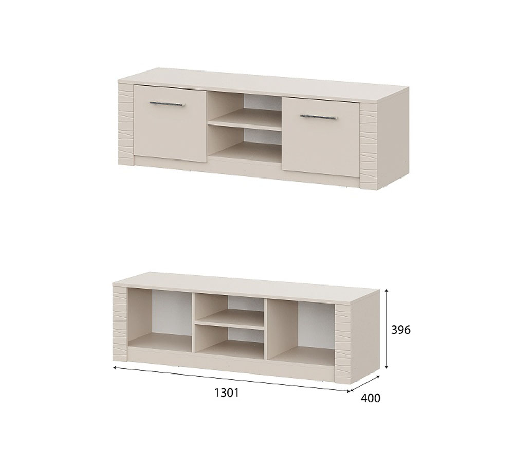 Модульная система "Калипсо" Тумба под ТВ 1,3/1,6м
