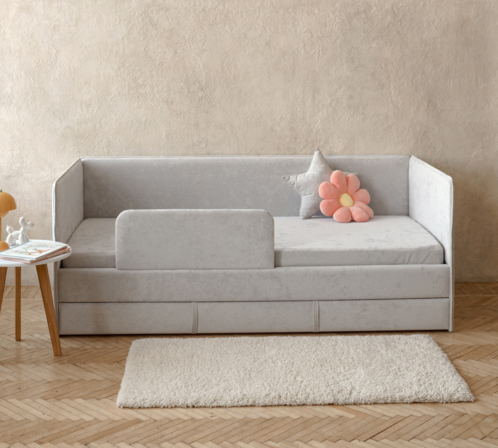 SMILE 90*200  (светло-серый)