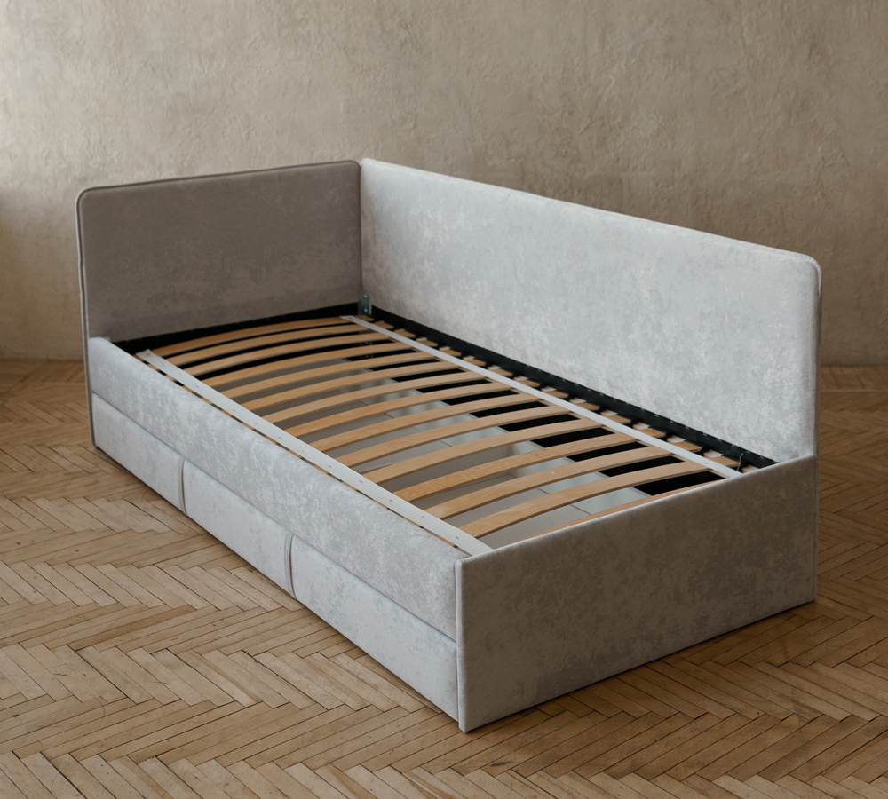 SMILE 90*200  (светло-серый)