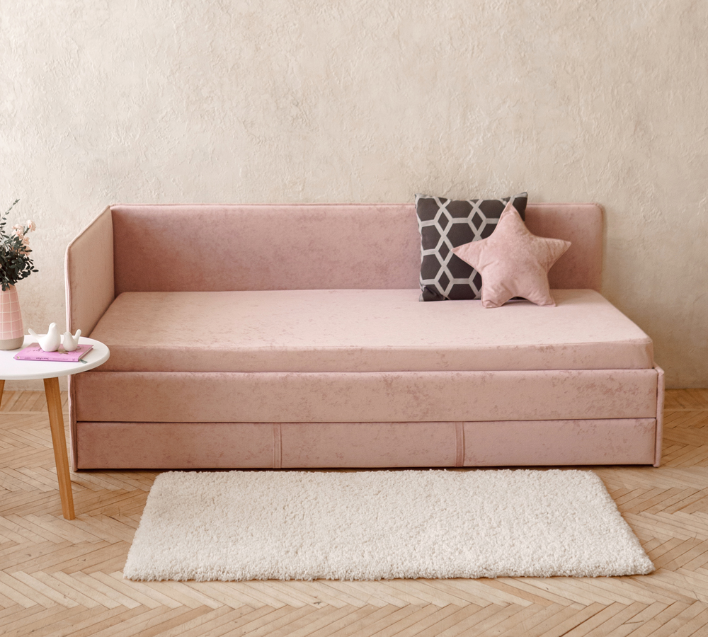 SMILE 90*200  (розовый)