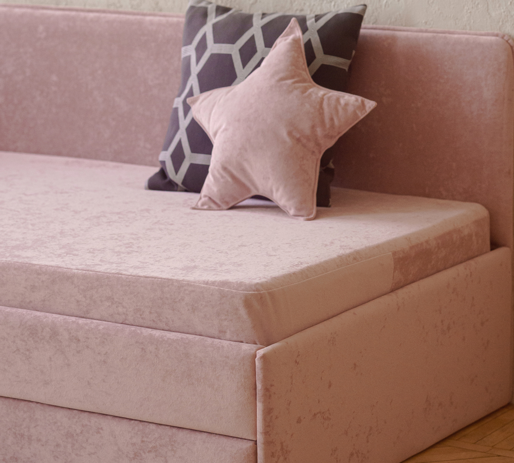 SMILE 90*200  (розовый)