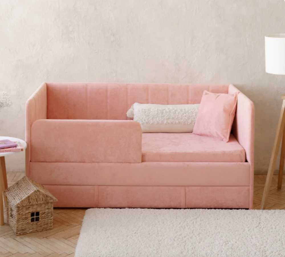 Happy line 80*160 в полоску  (коралловый)