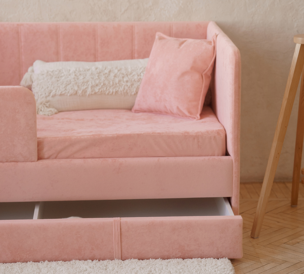 Happy line 80*160 в полоску  (коралловый)