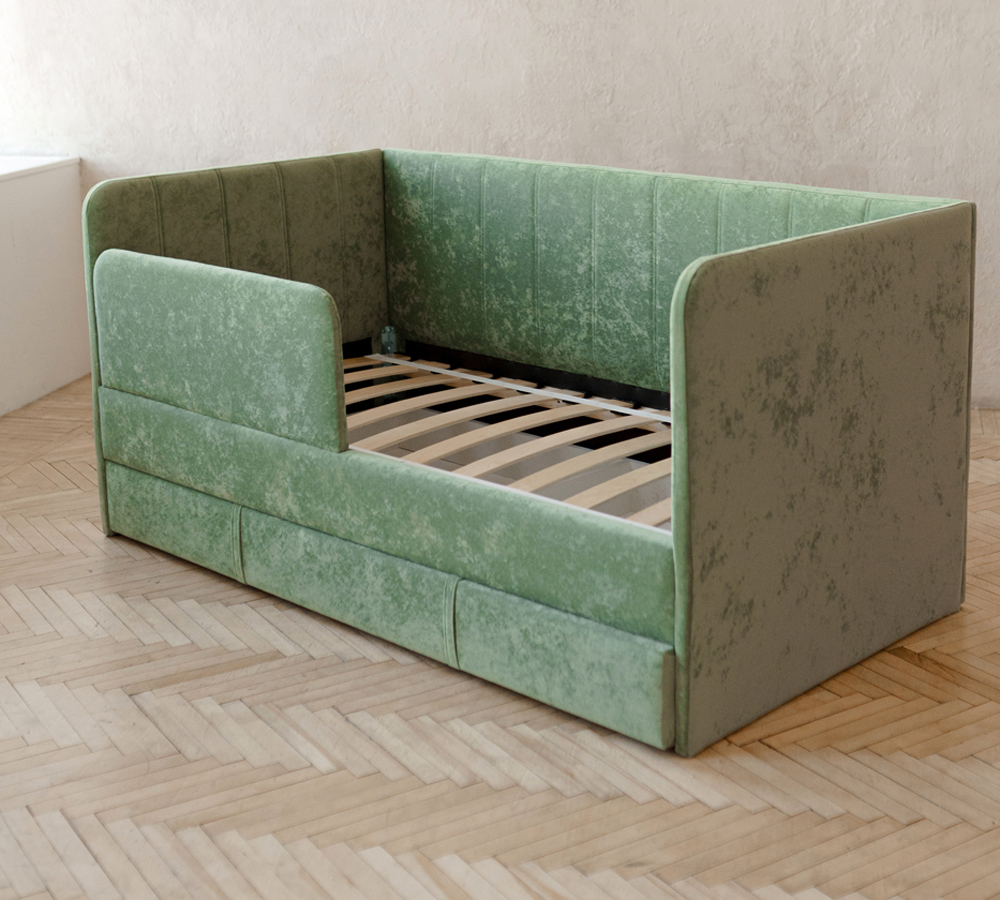 Happy line 80*160 в полоску (зеленый)